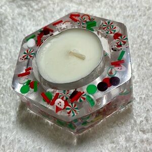 Festive Holiday Candle Holder